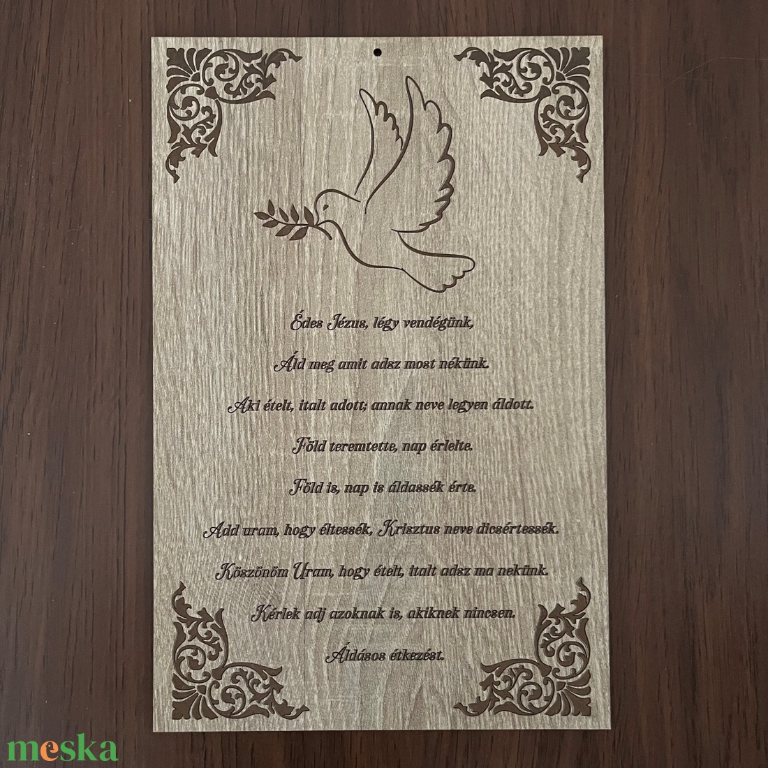 Étkezési Áldás - otthon & életmód - dekoráció - fali és függő dekoráció - függődísz - Meska.hu