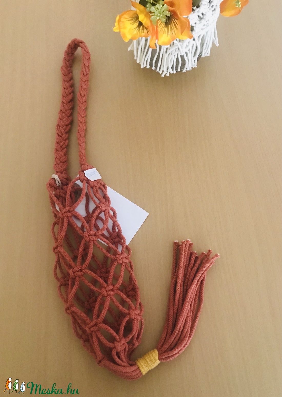 Makramé bortartó - táska & tok - Meska.hu