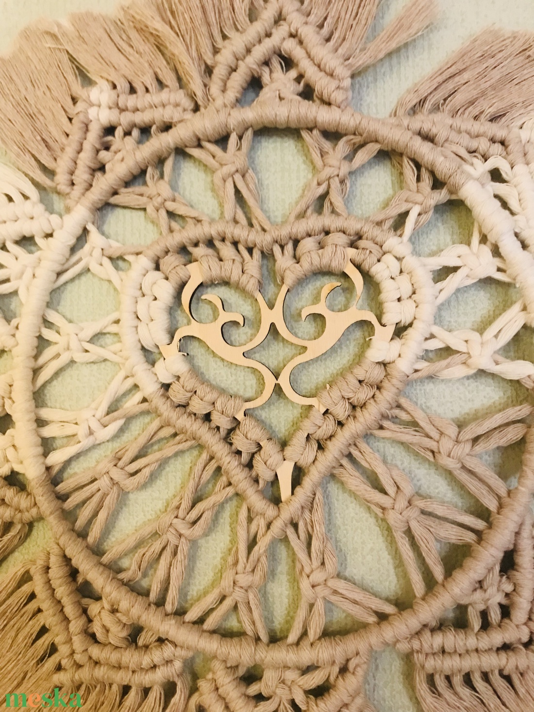 Makramé mandala dekoráció - otthon & életmód - dekoráció - spiritualitás - mandala - Meska.hu Makramé mandala dekoráció - otthon & életmód - dekoráció - spiritualitás - mandala - Meska.hu