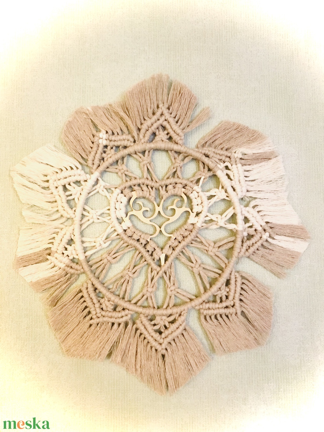 Makramé mandala dekoráció - otthon & életmód - dekoráció - spiritualitás - mandala - Meska.hu Makramé mandala dekoráció - otthon & életmód - dekoráció - spiritualitás - mandala - Meska.hu