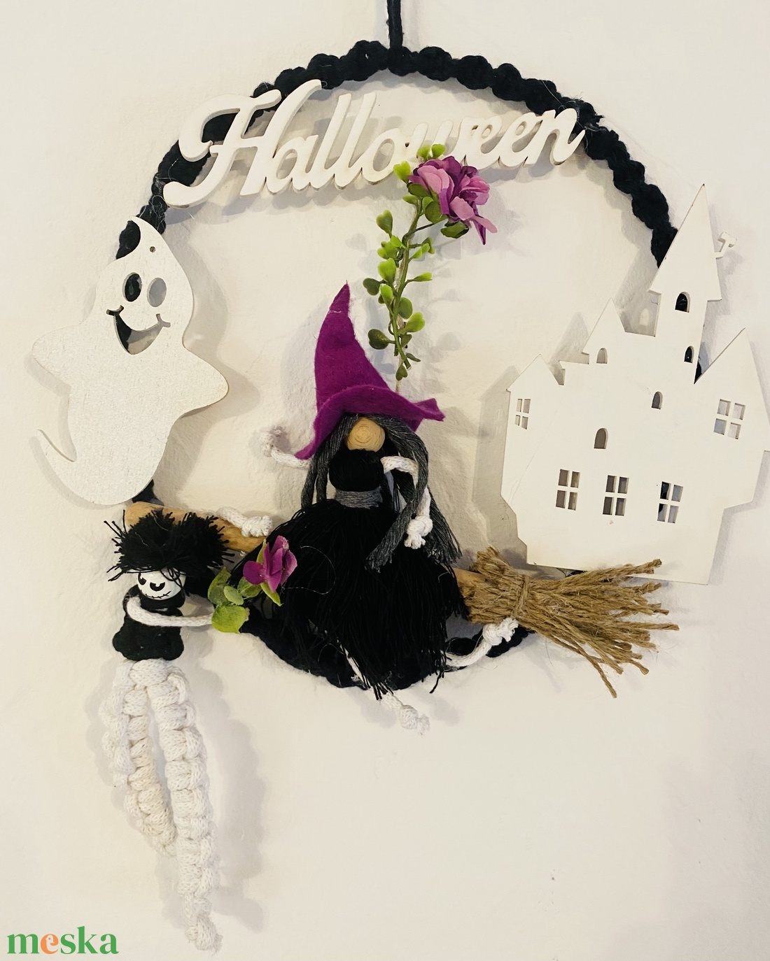 Halloween-i kopogtató - otthon & életmód - dekoráció - halloween - halloweeni ajtódíszek és ablakdíszek - Meska.hu Halloween-i kopogtató - otthon & életmód - dekoráció - halloween - halloweeni ajtódíszek és ablakdíszek - Meska.hu
