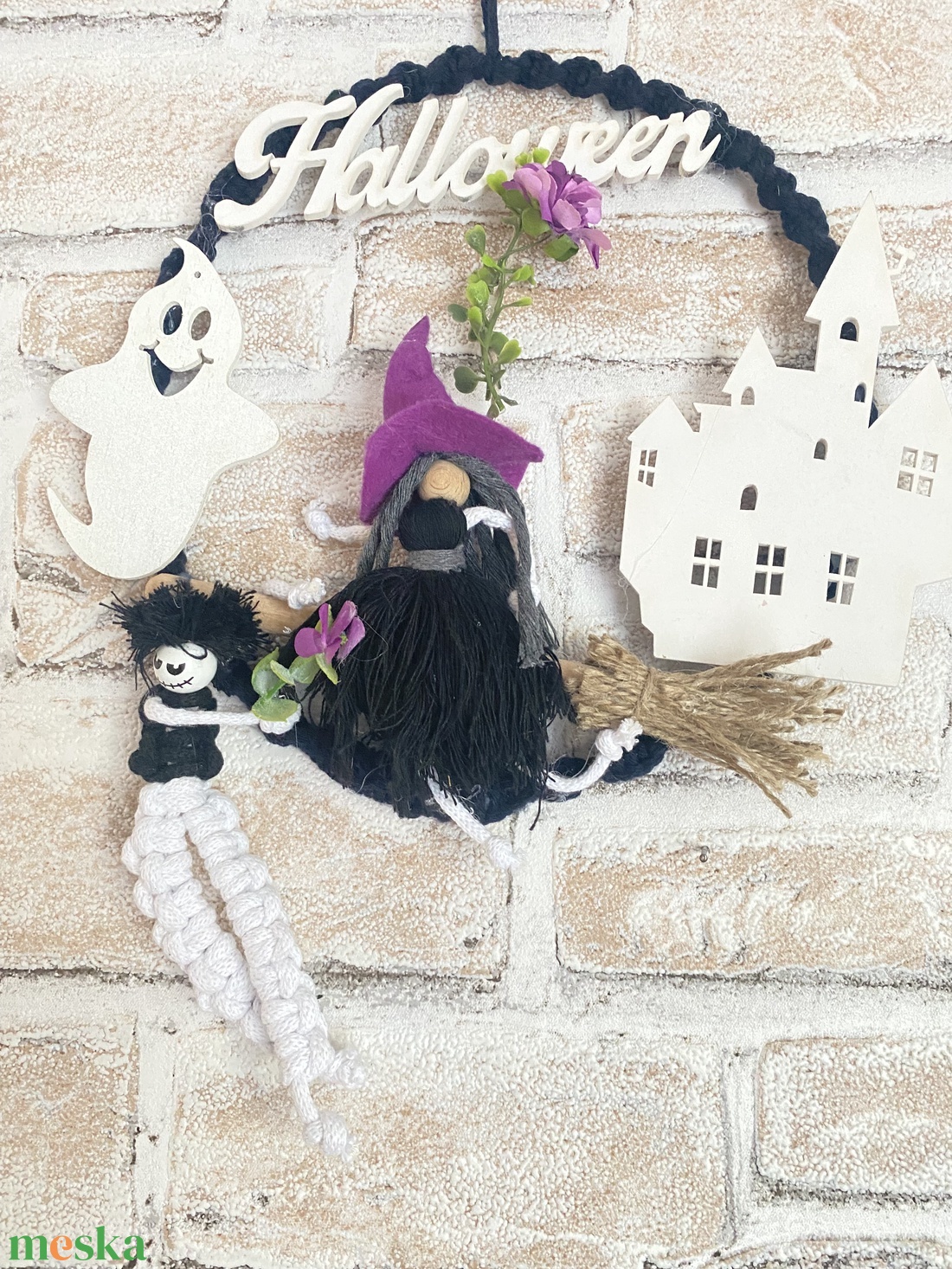 Halloween-i kopogtató - otthon & életmód - dekoráció - halloween - halloweeni ajtódíszek és ablakdíszek - Meska.hu Halloween-i kopogtató - otthon & életmód - dekoráció - halloween - halloweeni ajtódíszek és ablakdíszek - Meska.hu