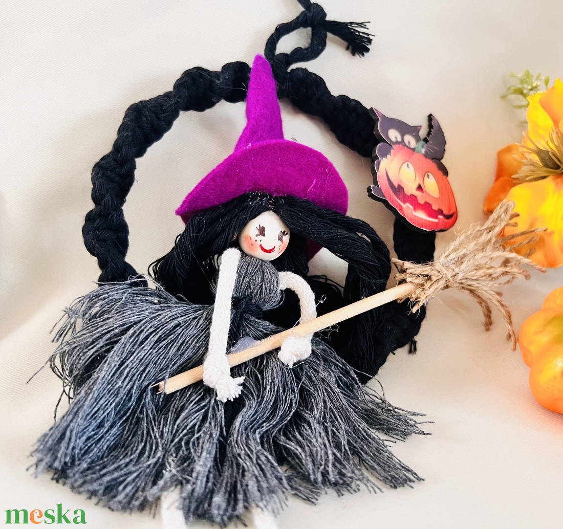 Halloween Boszi kopogtató - otthon & életmód - dekoráció - halloween - halloweeni ajtódíszek és ablakdíszek - Meska.hu Halloween Boszi kopogtató - otthon & életmód - dekoráció - halloween - halloweeni ajtódíszek és ablakdíszek - Meska.hu