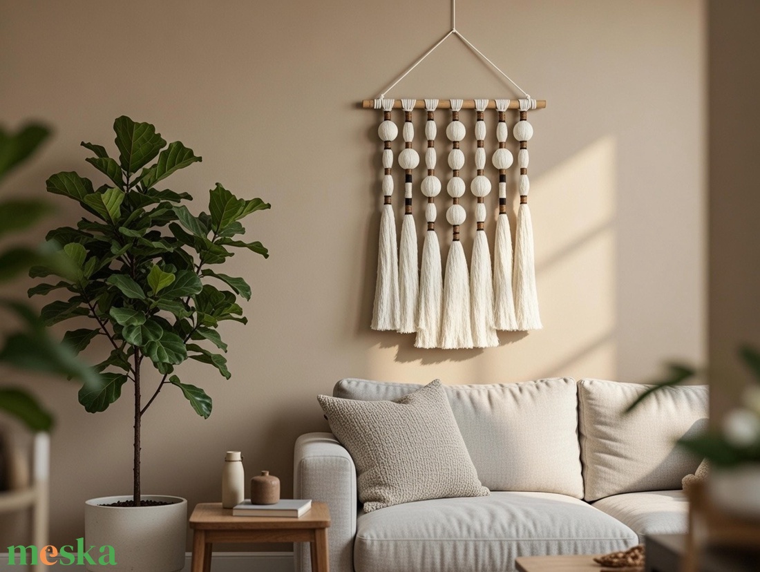  Különleges Makramé falidísz - otthon & életmód - dekoráció - fali és függő dekoráció - falra akasztható dekor - Meska.hu