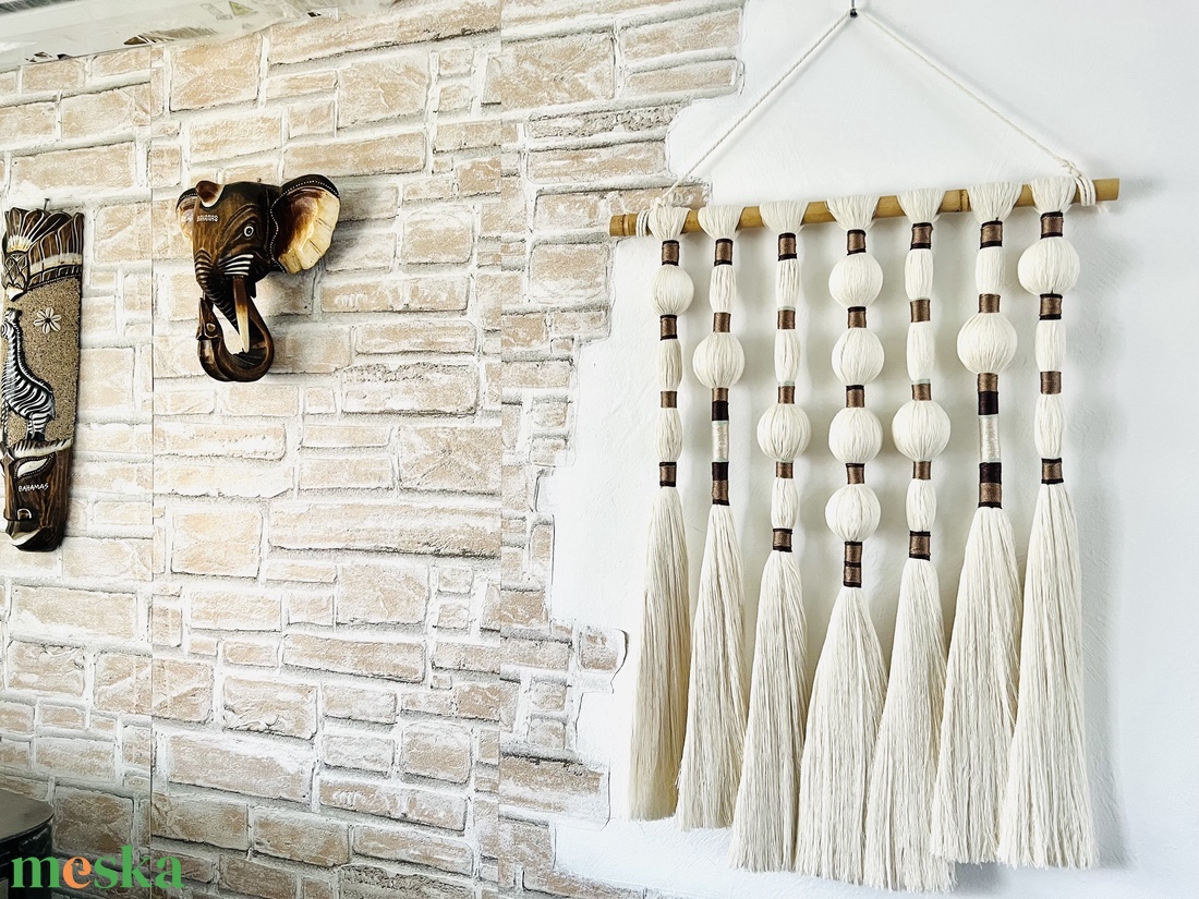  Különleges Makramé falidísz - otthon & életmód - dekoráció - fali és függő dekoráció - falra akasztható dekor - Meska.hu