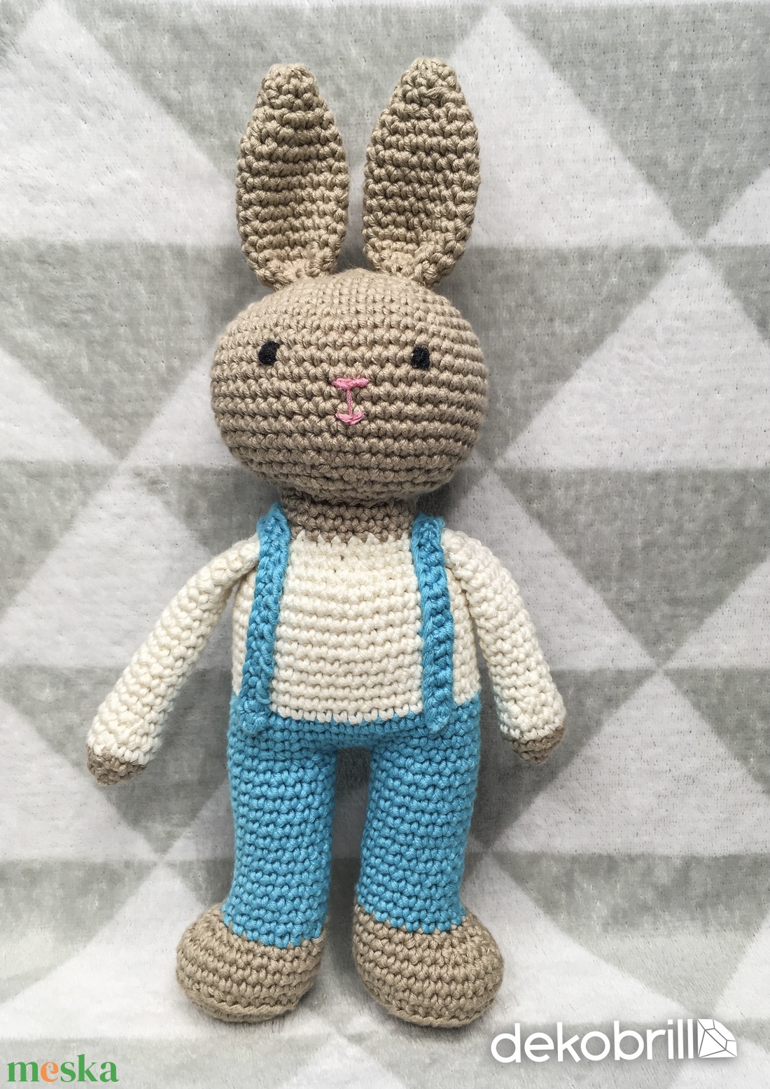 Amigurumi, horgolt nyuszi, 32 cm - játék & sport - plüssállat & játékfigura - nyuszi - Meska.hu Amigurumi, horgolt nyuszi, 32 cm - játék & sport - plüssállat & játékfigura - nyuszi - Meska.hu