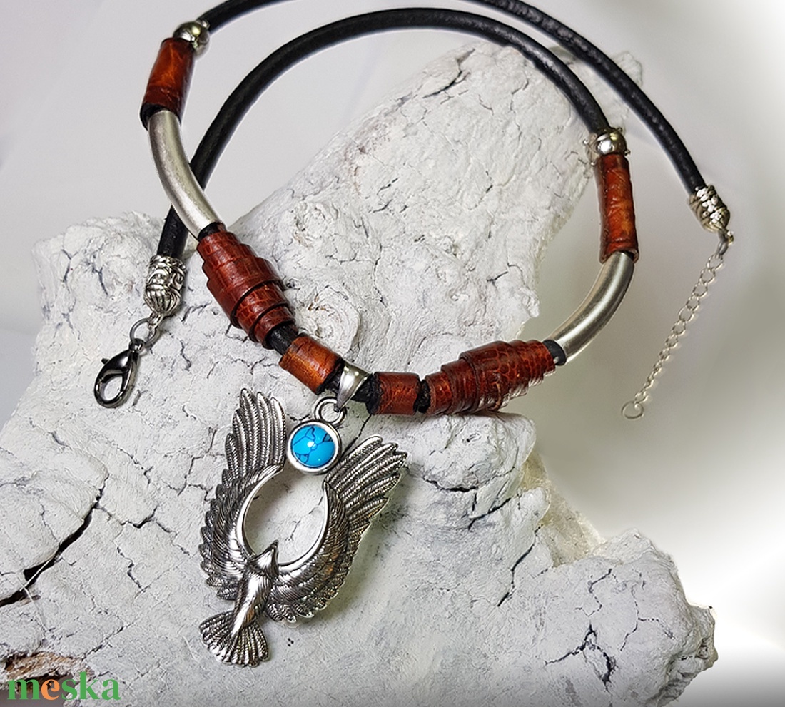 Navaho indián nyaklánc - ékszer - nyaklánc - medálos nyaklánc - Meska.hu Navaho indián nyaklánc - ékszer - nyaklánc - medálos nyaklánc - Meska.hu