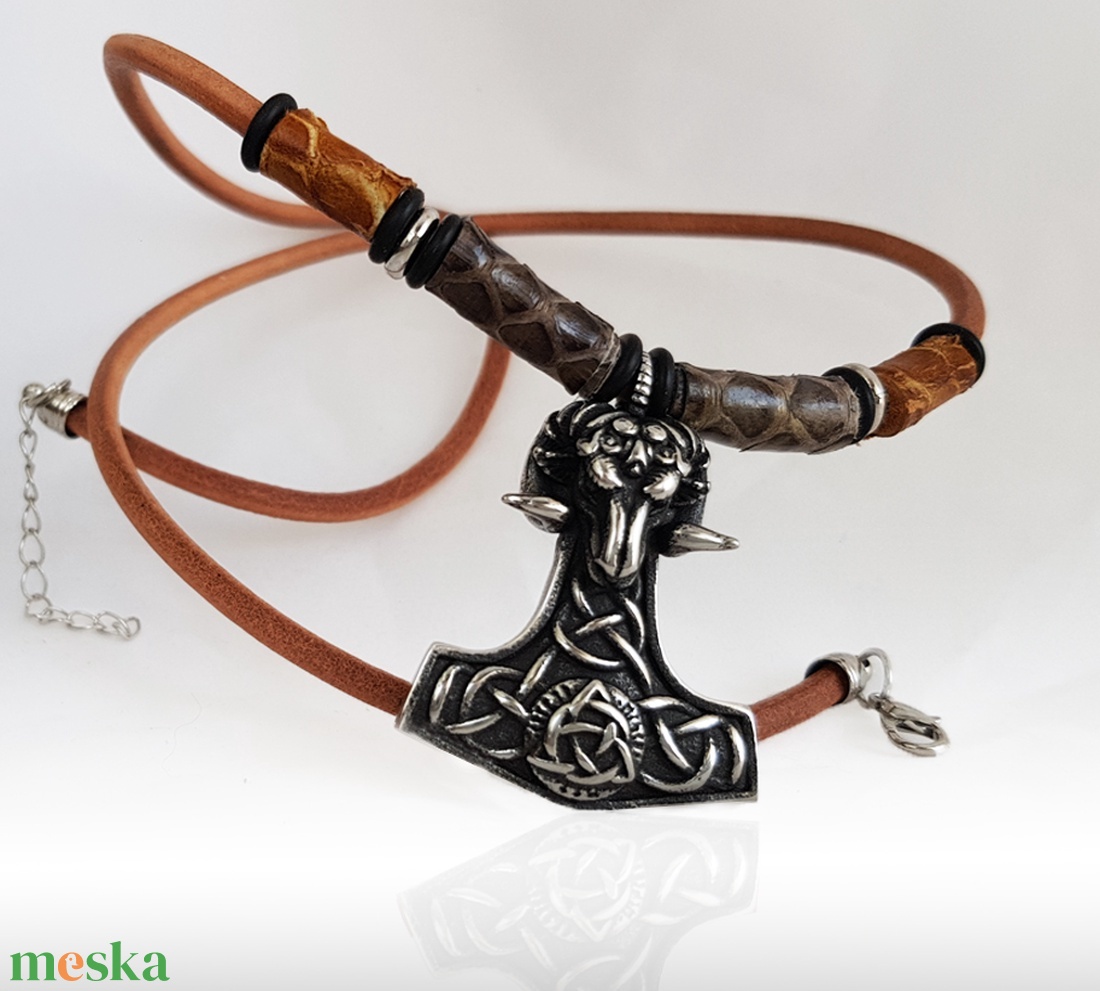 Thor Mjölnír férfi nyaklánc - ékszer - nyaklánc - medálos nyaklánc - Meska.hu Thor Mjölnír férfi nyaklánc - ékszer - nyaklánc - medálos nyaklánc - Meska.hu