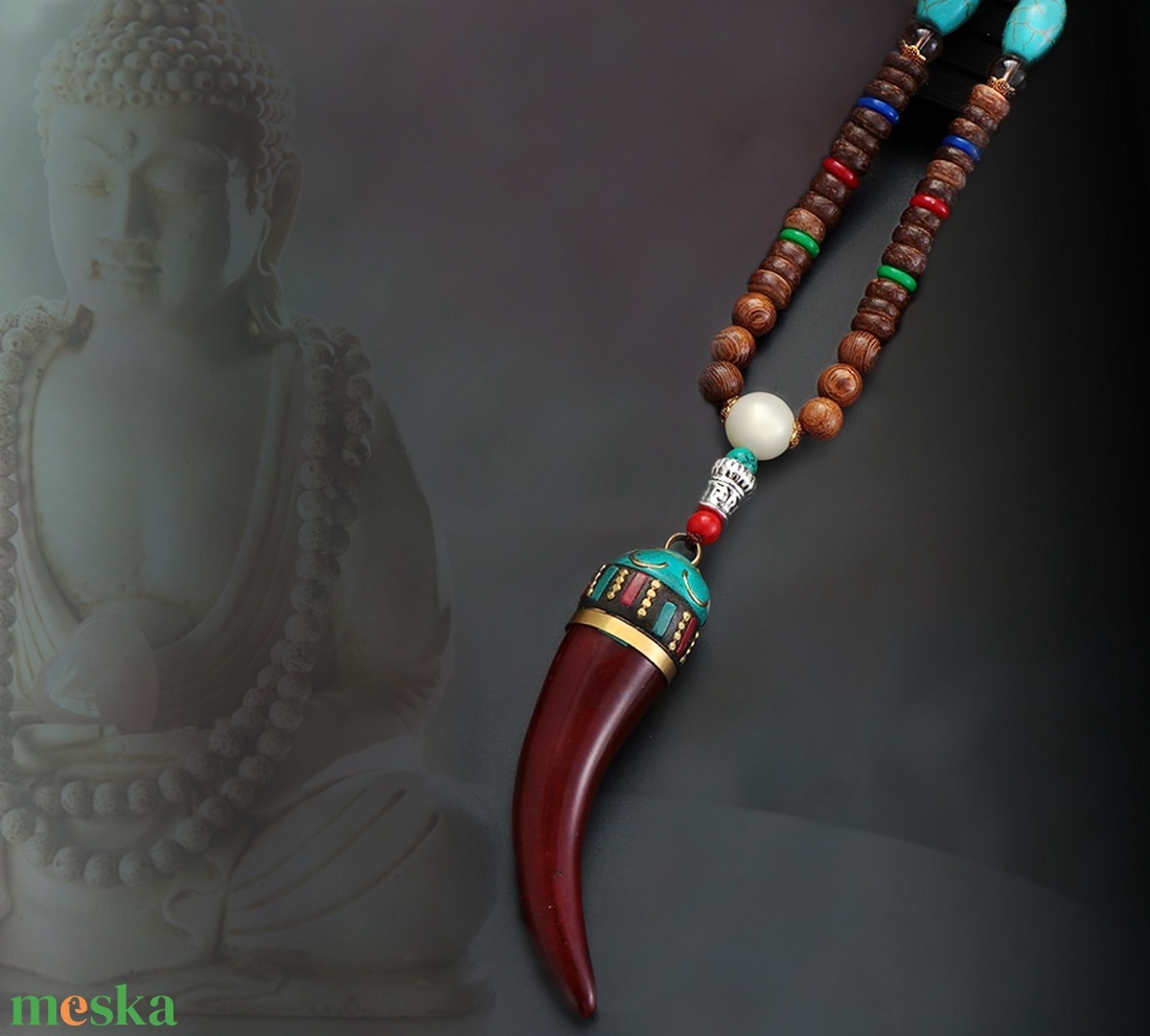 Mala kürt nyaklánc - otthon & életmód - dekoráció - spiritualitás - mala - Meska.hu Mala kürt nyaklánc - otthon & életmód - dekoráció - spiritualitás - mala - Meska.hu
