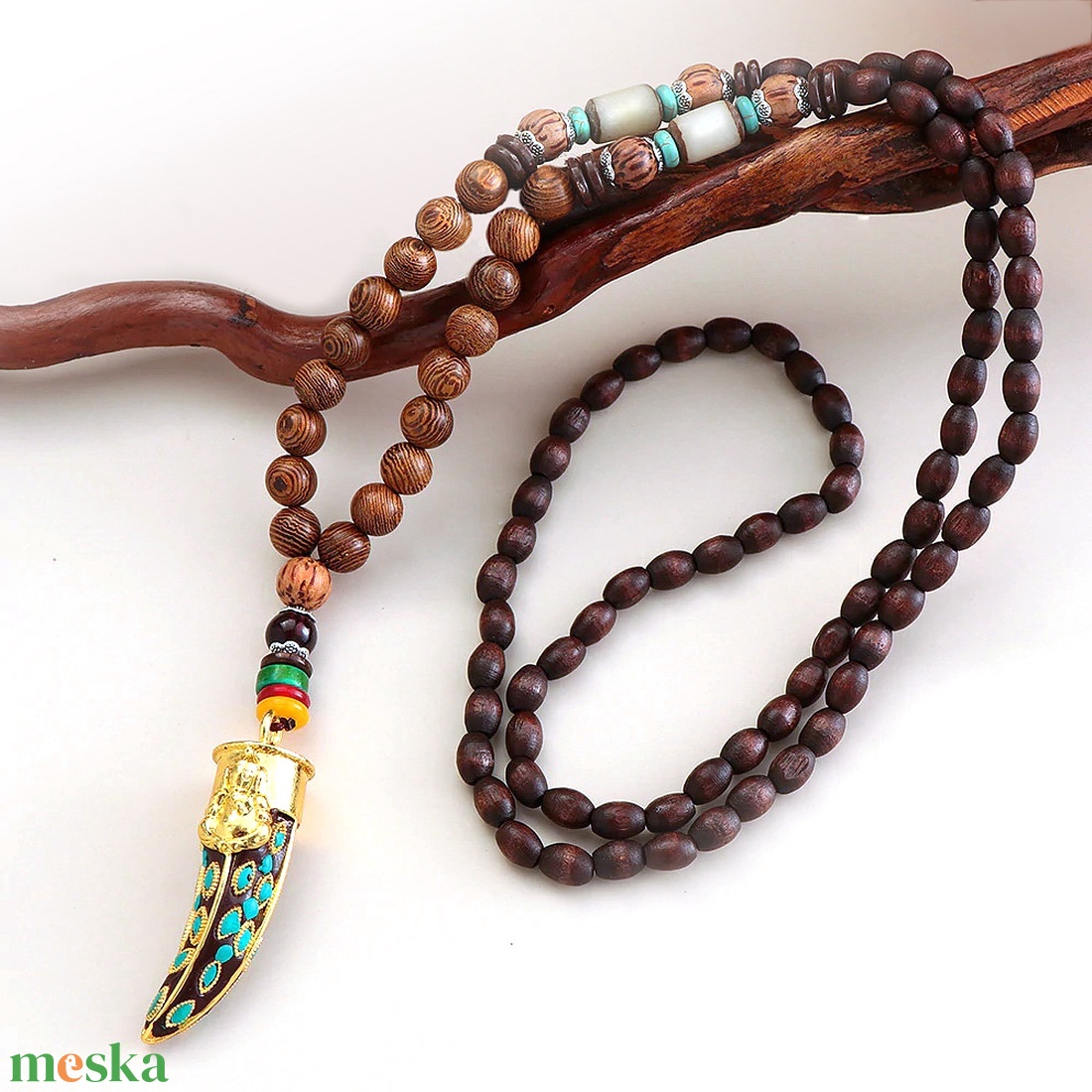 Mala DZI köves Buddha nyaklánc - otthon & életmód - dekoráció - spiritualitás - mala - Meska.hu Mala DZI köves Buddha nyaklánc - otthon & életmód - dekoráció - spiritualitás - mala - Meska.hu