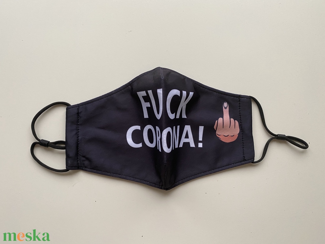 Corona  felnőtt szájmaszk, maszk,  - ruha & divat - maszk, arcmaszk - Meska.hu