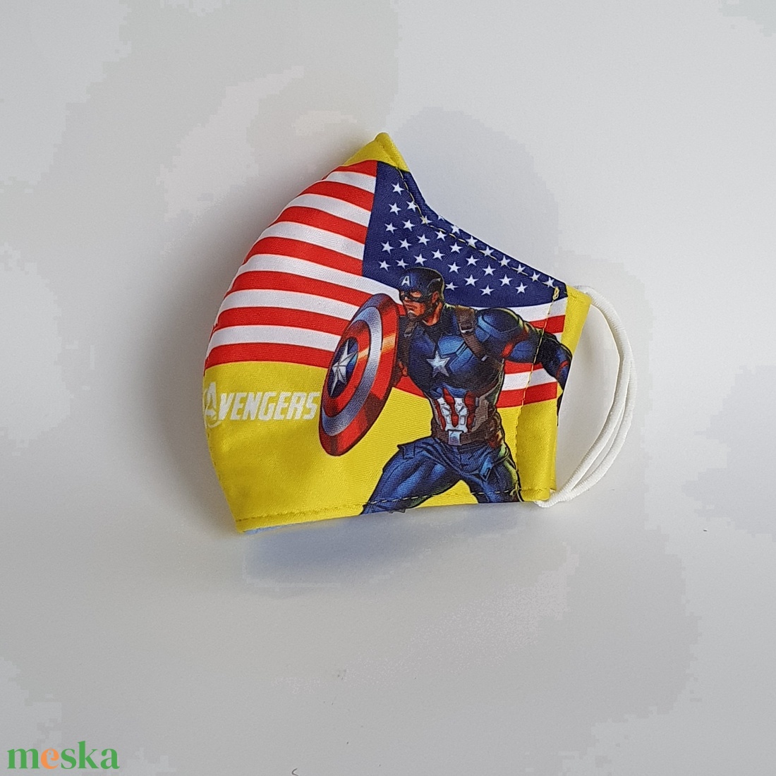 Amerika kapitány sárga gyermek szájmaszk, maszk, - ruha & divat - maszk, arcmaszk - gyerek - Meska.hu Amerika kapitány sárga gyermek szájmaszk, maszk, - ruha & divat - maszk, arcmaszk - gyerek - Meska.hu