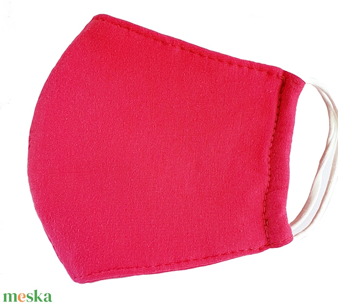 Pink szájmaszk, maszk,  - ruha & divat - maszk, arcmaszk - női - Meska.hu