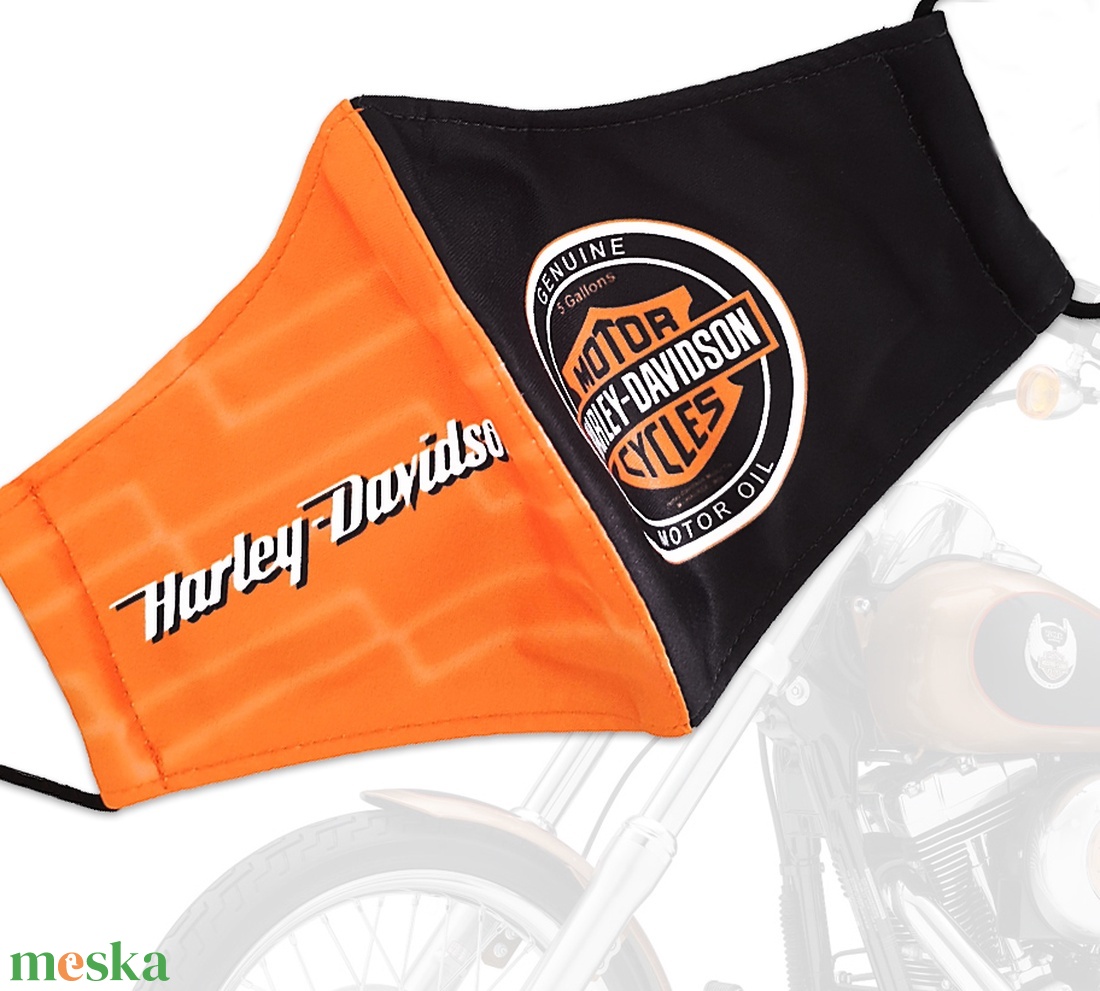 Harley motoros felnőtt szájmaszk, maszk,  - maszk, arcmaszk - férfi & uniszex - Meska.hu