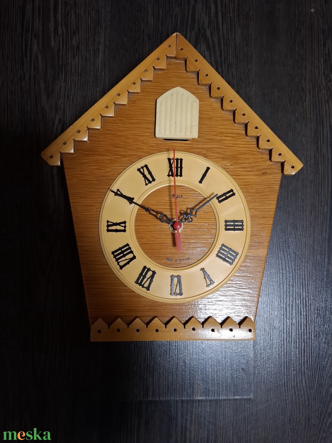 Régi kakukkos óra előlapjából készült modern elemes quartz óra. - otthon & életmód - dekoráció - fali és függő dekoráció - falióra & óra - Meska.hu Régi kakukkos óra előlapjából készült modern elemes quartz óra. - otthon & életmód - dekoráció - fali és függő dekoráció - falióra & óra - Meska.hu