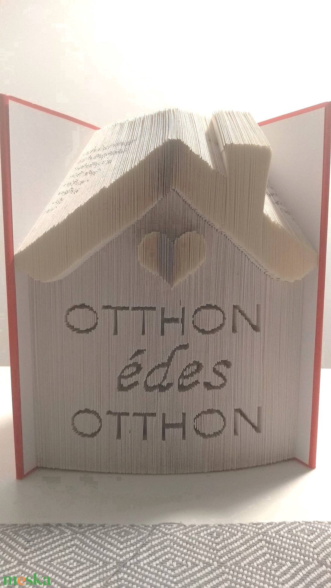Otthon édes otthon könyvszobor - otthon & életmód - dekoráció - asztal és polc dekoráció - könyvszobor - Meska.hu Otthon édes otthon könyvszobor - otthon & életmód - dekoráció - asztal és polc dekoráció - könyvszobor - Meska.hu