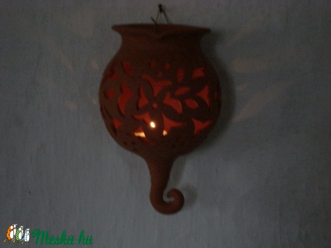 Fali függő mécses -  - Meska.hu