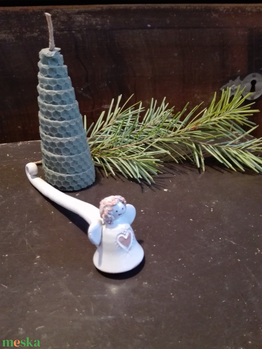 Gyertya koppantó - otthon & életmód - gyertya, illat, aroma - mécses és mécsestartó - Meska.hu