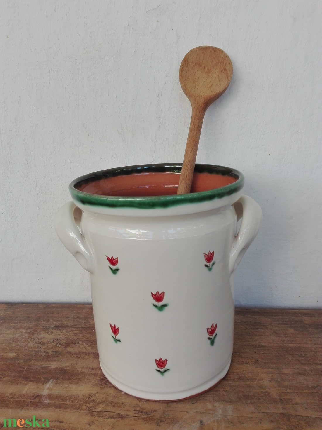 Fakanáltartó tulipános - otthon & életmód - konyhafelszerelés, tálalás - sütés, főzés - fakanál & fakanáltartó - Meska.hu Fakanáltartó tulipános - otthon & életmód - konyhafelszerelés, tálalás - sütés, főzés - fakanál & fakanáltartó - Meska.hu