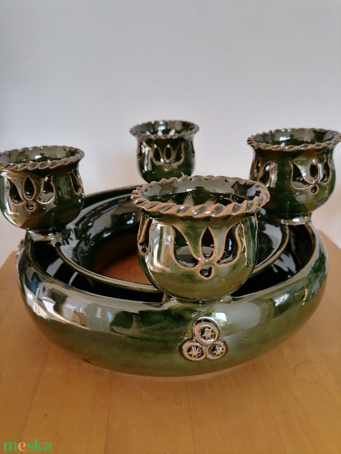  Adventi koszorú 2. - karácsony - adventi díszek - adventi koszorú - Meska.hu