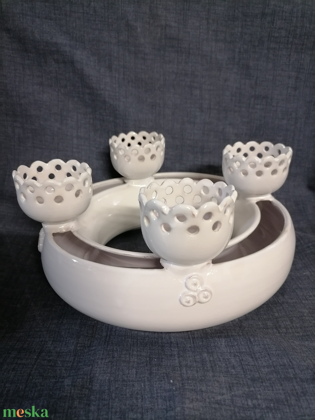  Adventi koszorú 1. - karácsony - adventi díszek - adventi koszorú - Meska.hu