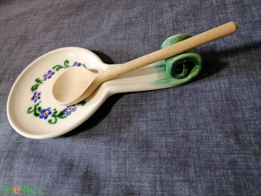 Fakanál támaszték  - otthon & életmód - konyhafelszerelés, tálalás - sütés, főzés - fakanál & fakanáltartó - Meska.hu