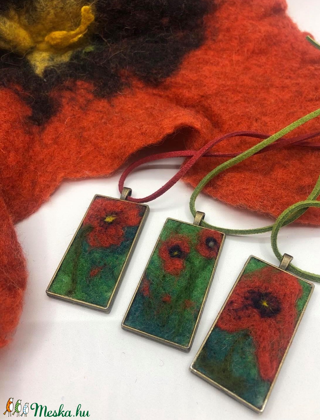 Pipacs NEMEZ medál (választható) - ékszer - Meska.hu