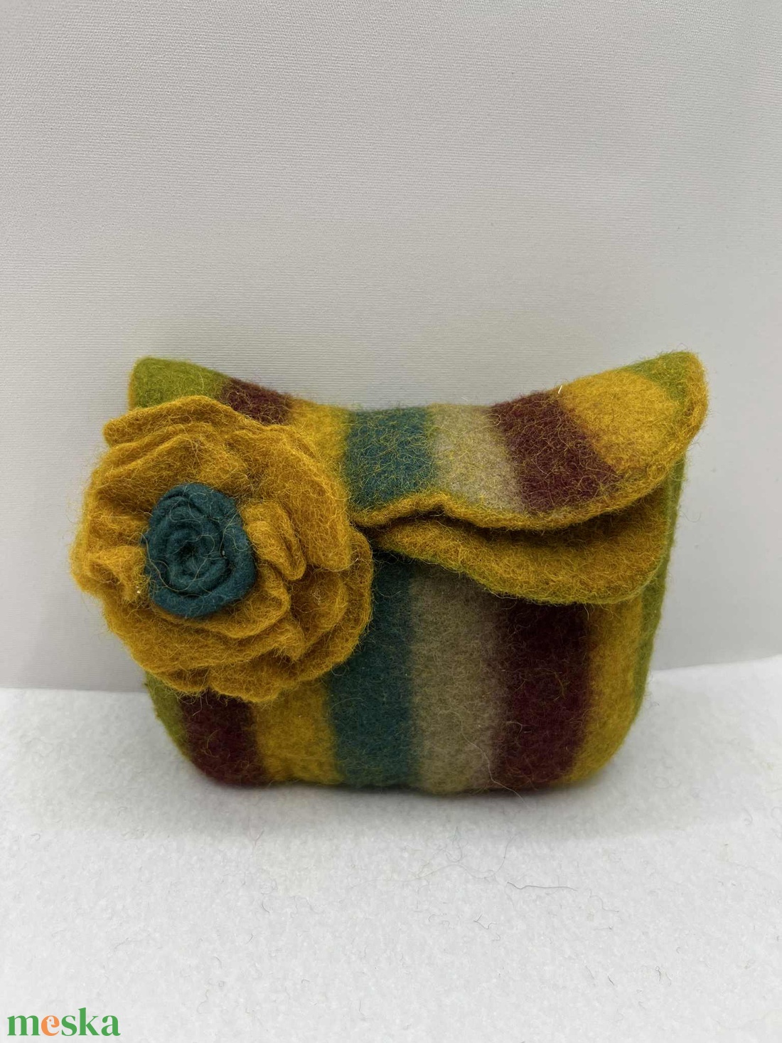 Nemez pénztárca  - táska & tok - kézitáska & válltáska - kézitáska - Meska.hu