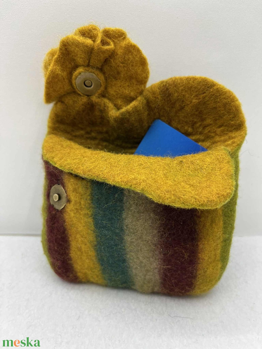 Nemez pénztárca  - táska & tok - kézitáska & válltáska - kézitáska - Meska.hu