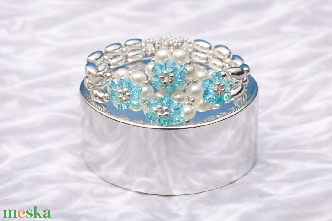 Tenger Gyöngye  - ékszer - karkötő - gyöngyös karkötő - Meska.hu