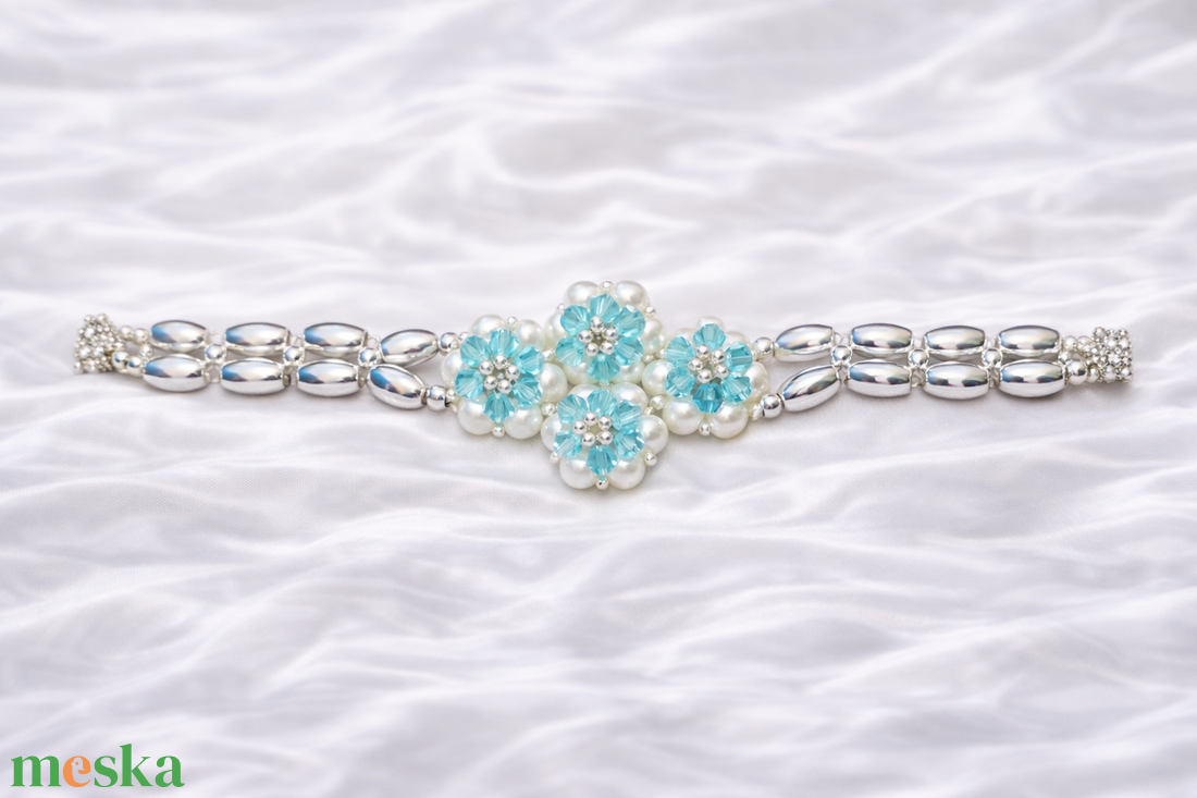 Tenger Gyöngye  - ékszer - karkötő - gyöngyös karkötő - Meska.hu