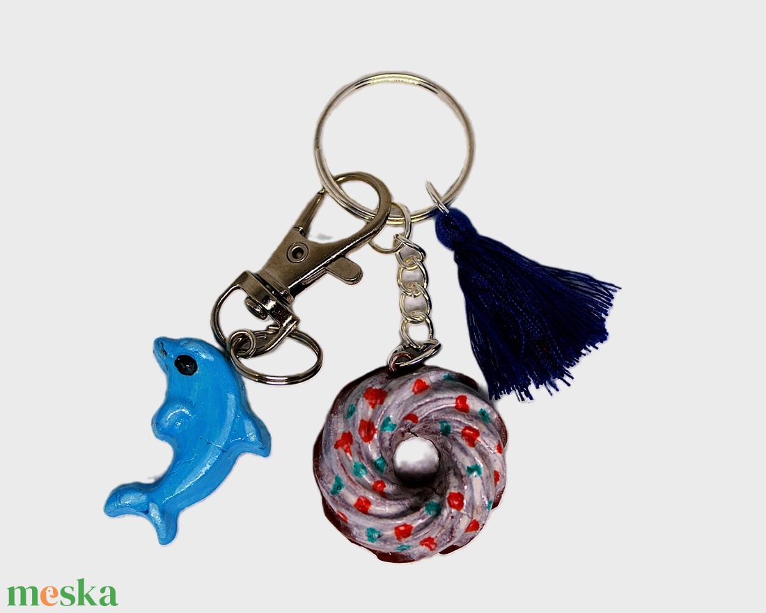 Kék fehér női ajándékcsomag - ékszer - ékszerszett - Meska.hu