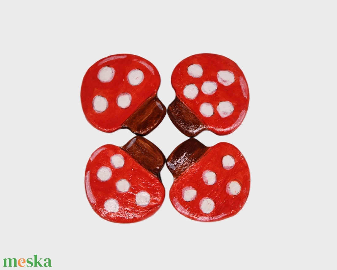 Gomba hűtőmágnes - otthon & életmód - konyhafelszerelés, tálalás - konyhai dekoráció - hűtőmágnes - Meska.hu