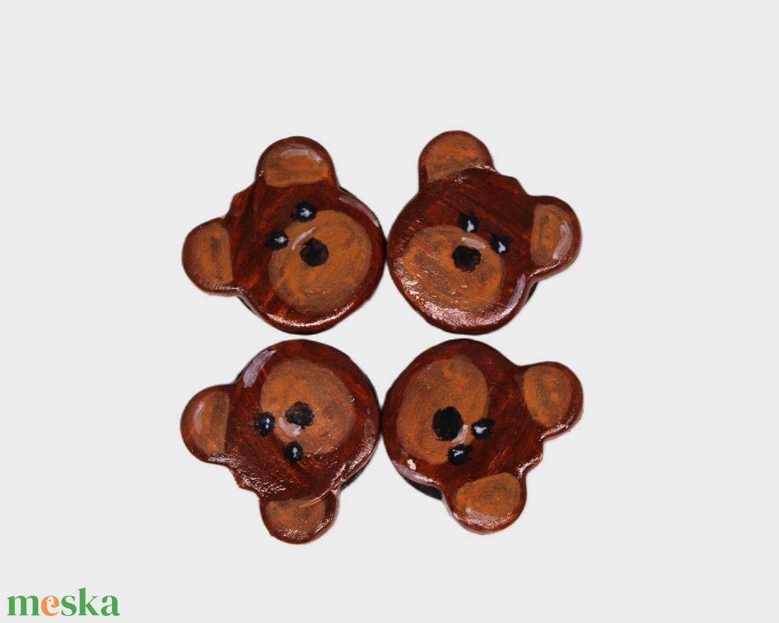 Mackó hűtőmágnes - otthon & életmód - konyhafelszerelés, tálalás - konyhai dekoráció - hűtőmágnes - Meska.hu