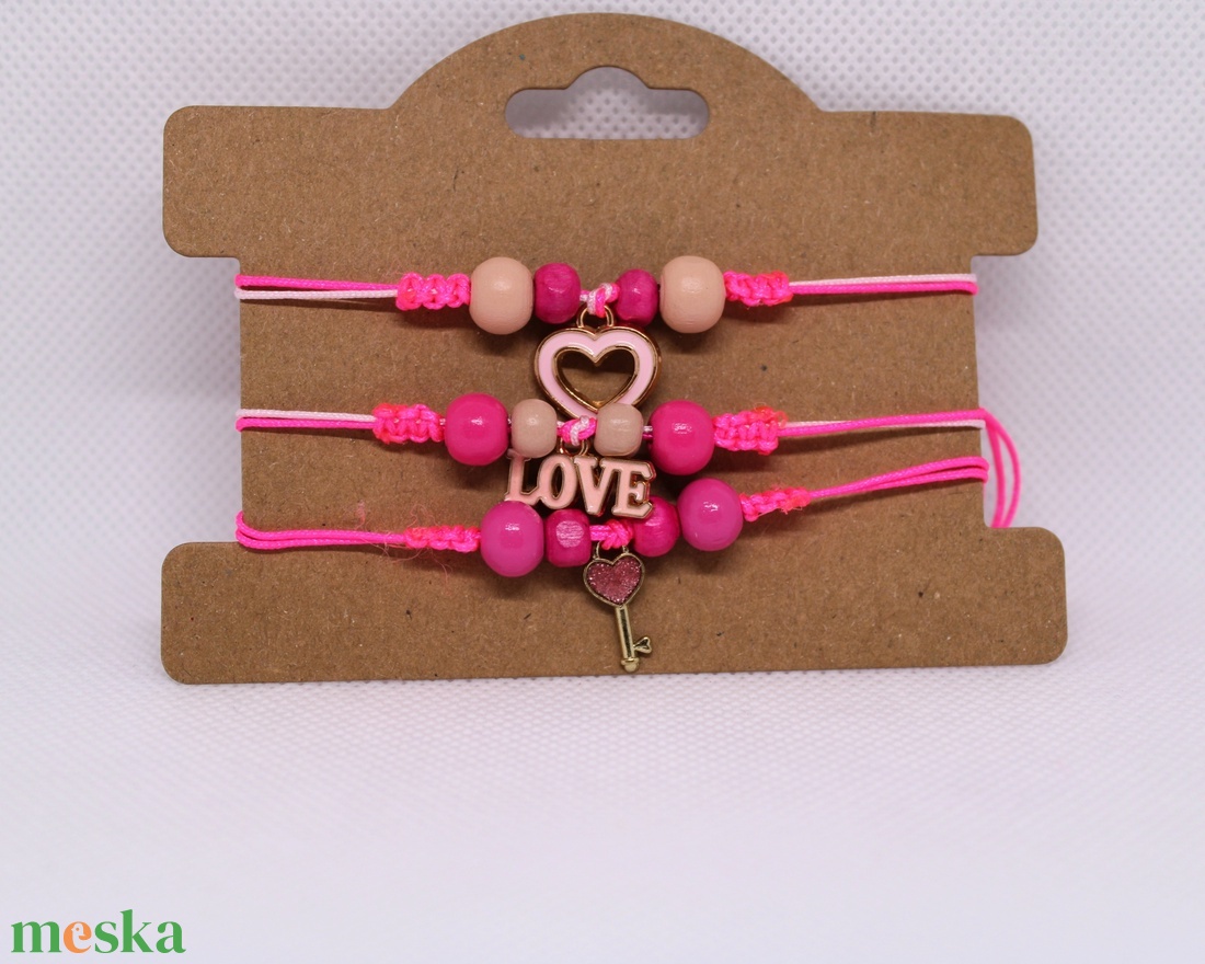 Makramé karkötő - ékszer - karkötő - fonott karkötő - Meska.hu