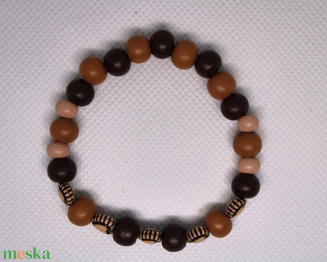 Női szivecskés karkötő - ékszer - karkötő - gyöngyös karkötő - Meska.hu