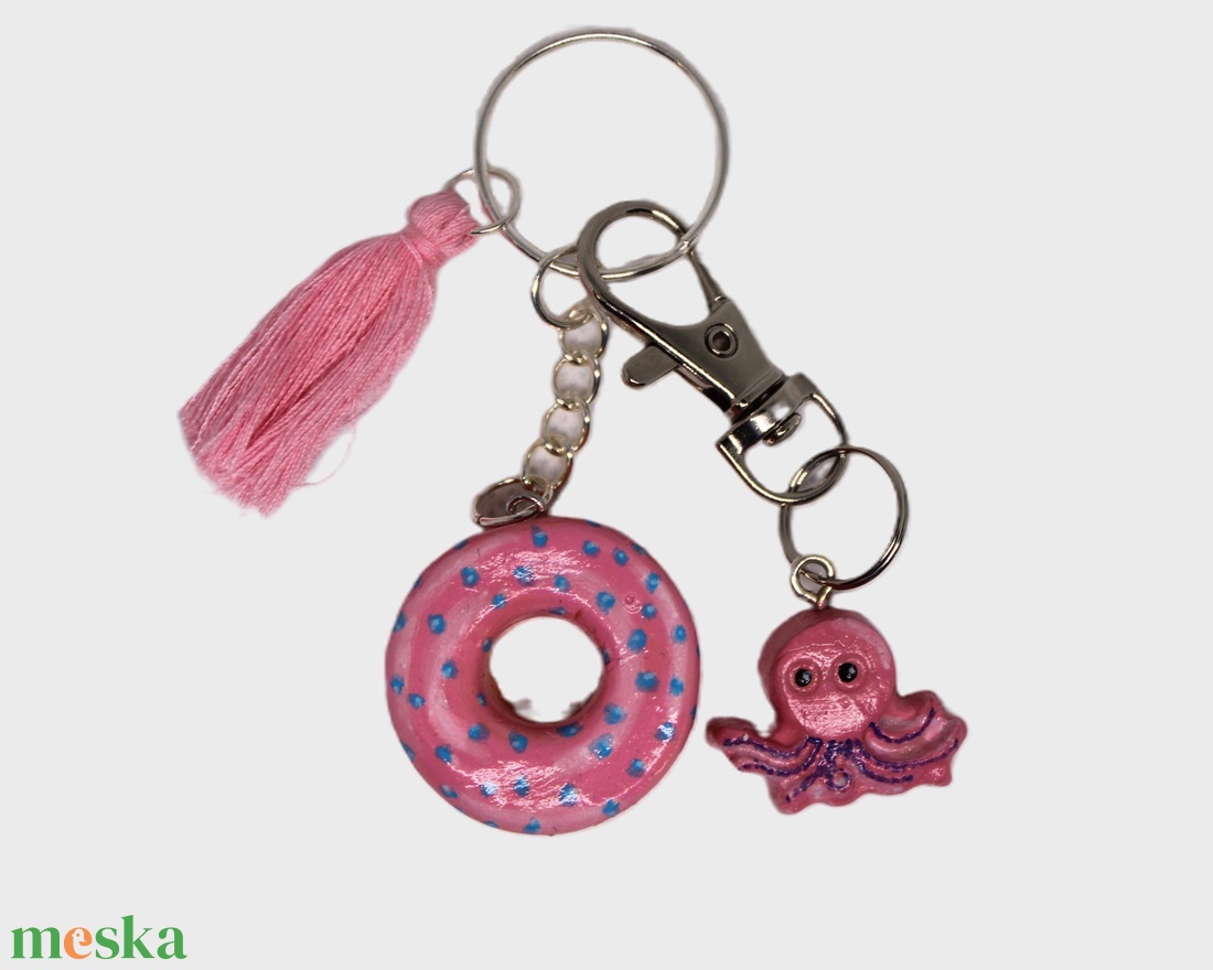 Rózsaszín  női ajándékcsomag - ékszer - ékszerszett - Meska.hu