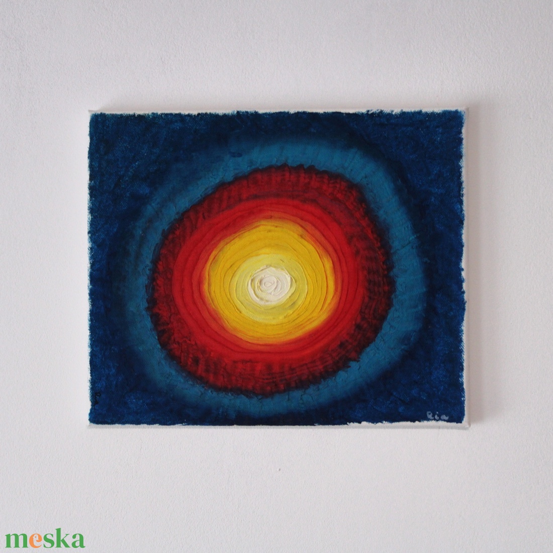 Hurok festmény - művészet - festmény - olajfestmény - Meska.hu