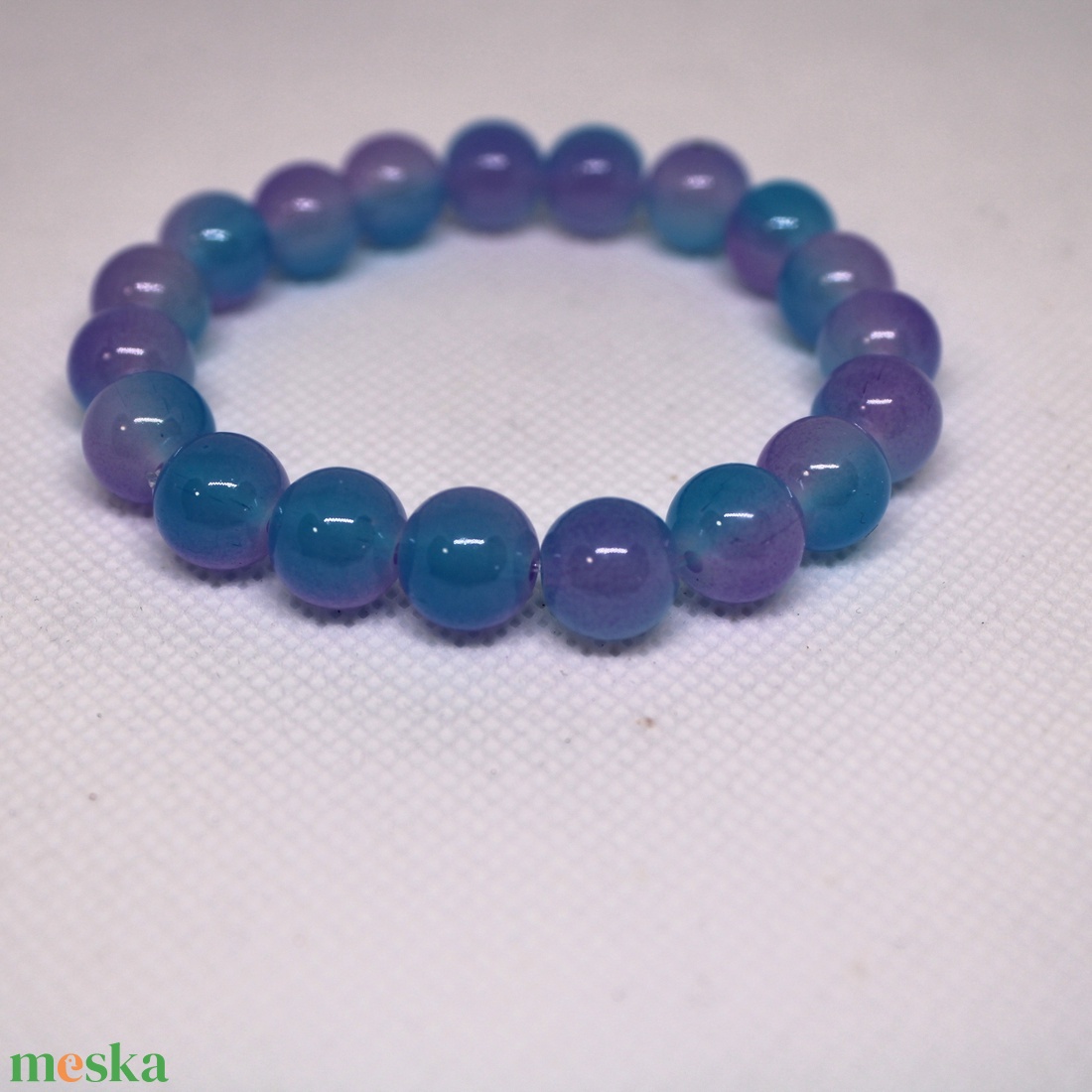 Üveggyöngy karkötő - ékszer - karkötő - gyöngyös karkötő - Meska.hu