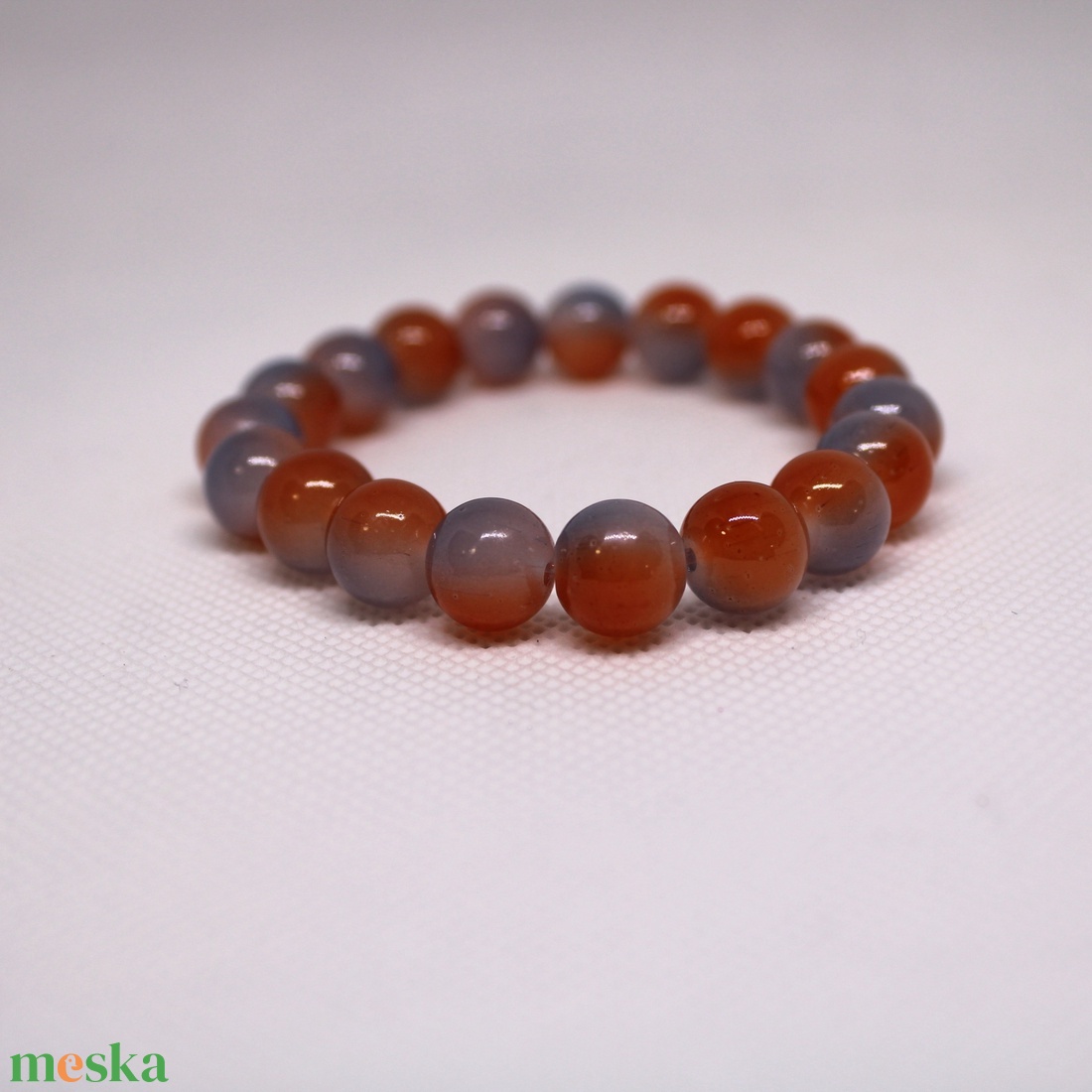 Üveggyöngy karkötő - ékszer - karkötő - gyöngyös karkötő - Meska.hu