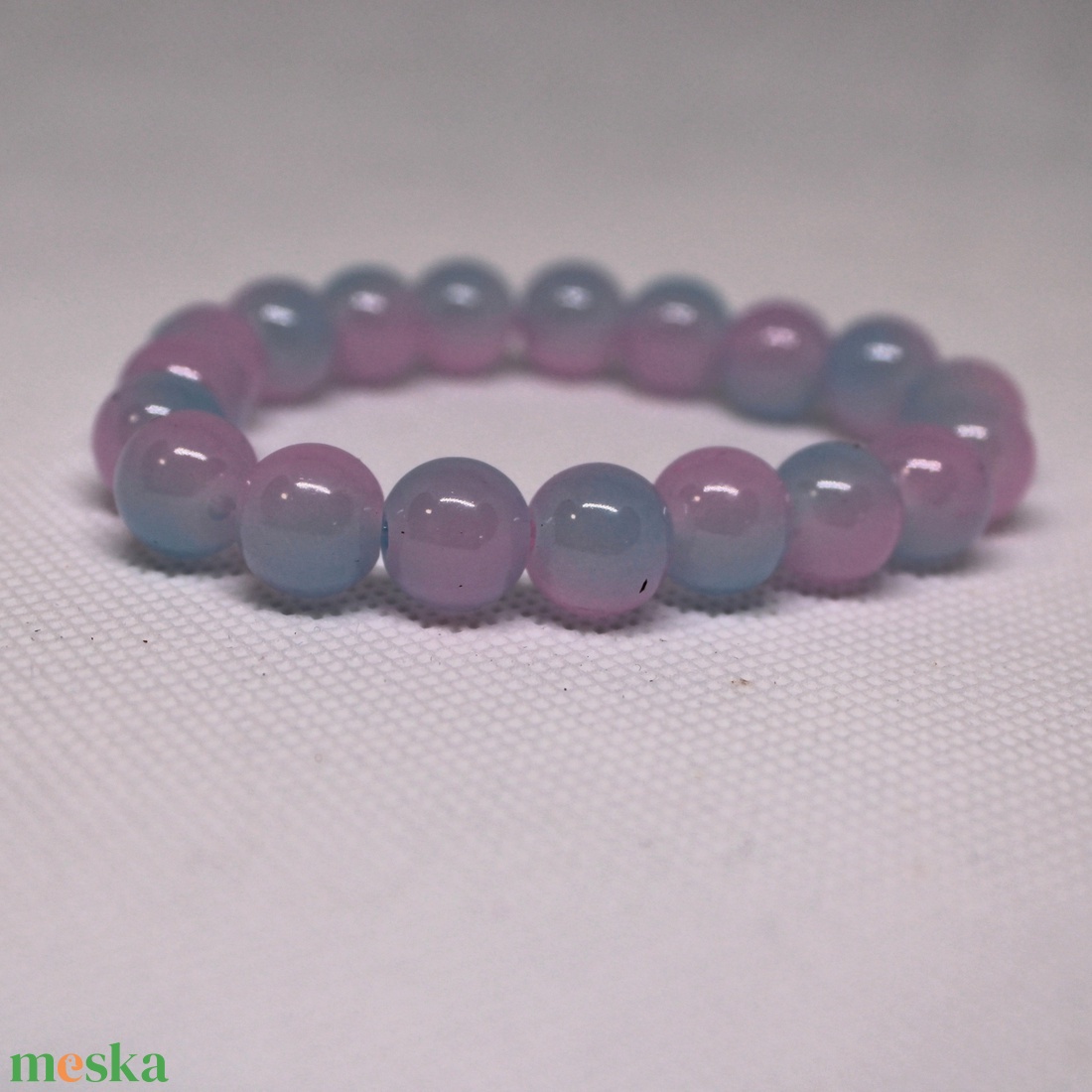 Üveggyöngy karkötő - ékszer - karkötő - gyöngyös karkötő - Meska.hu