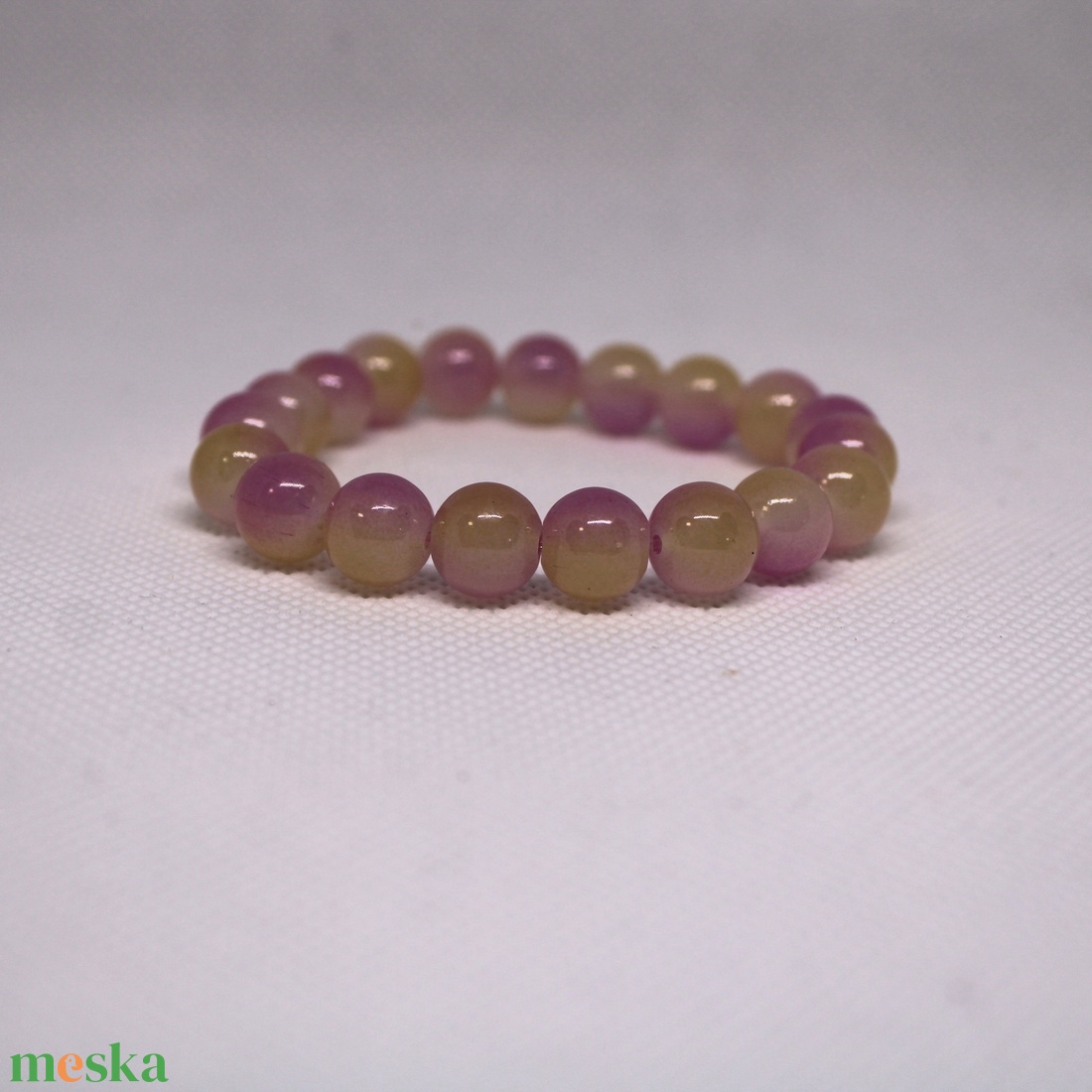 Üveggyöngy karkötő - ékszer - karkötő - gyöngyös karkötő - Meska.hu