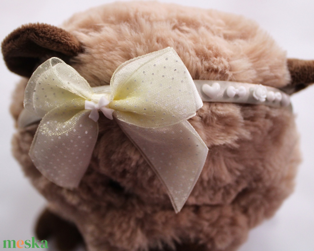 Fehér kislány hajráf - ruha & divat - hajdísz & hajcsat - hajráf & hajpánt - Meska.hu