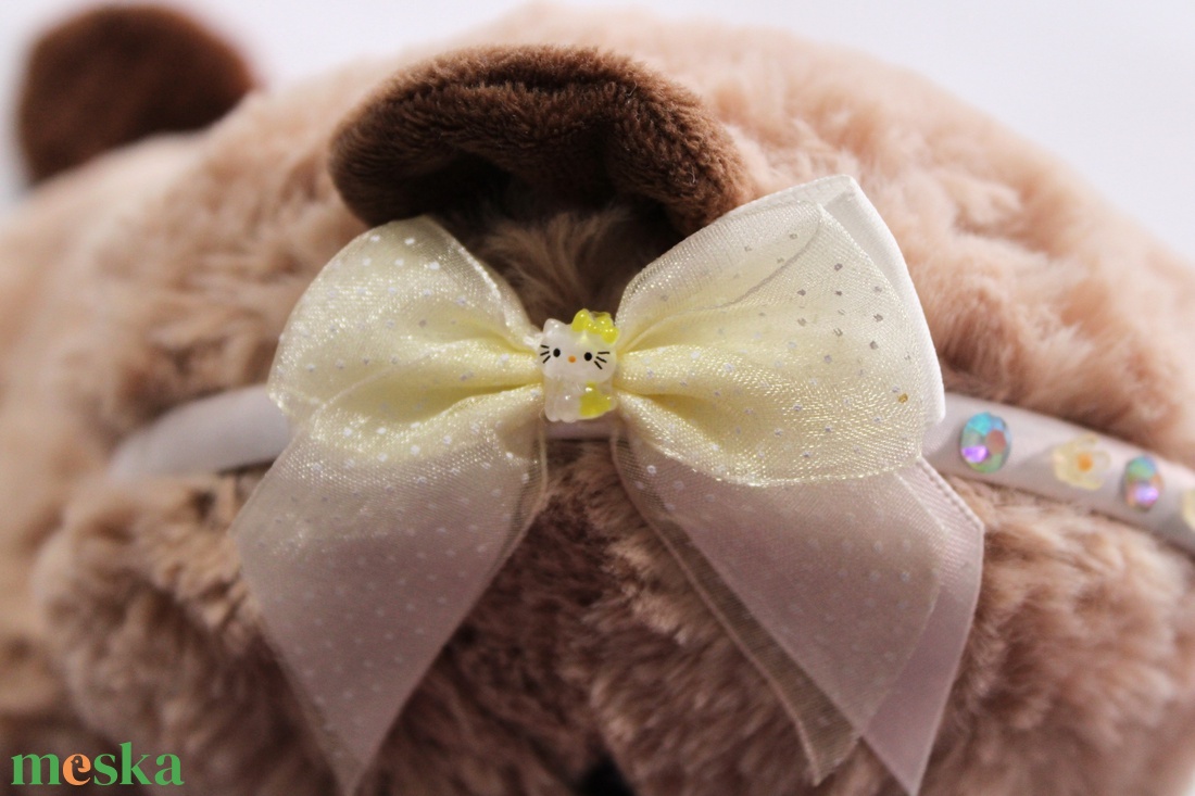 Fehér kislány hajráf - ruha & divat - hajdísz & hajcsat - hajráf & hajpánt - Meska.hu