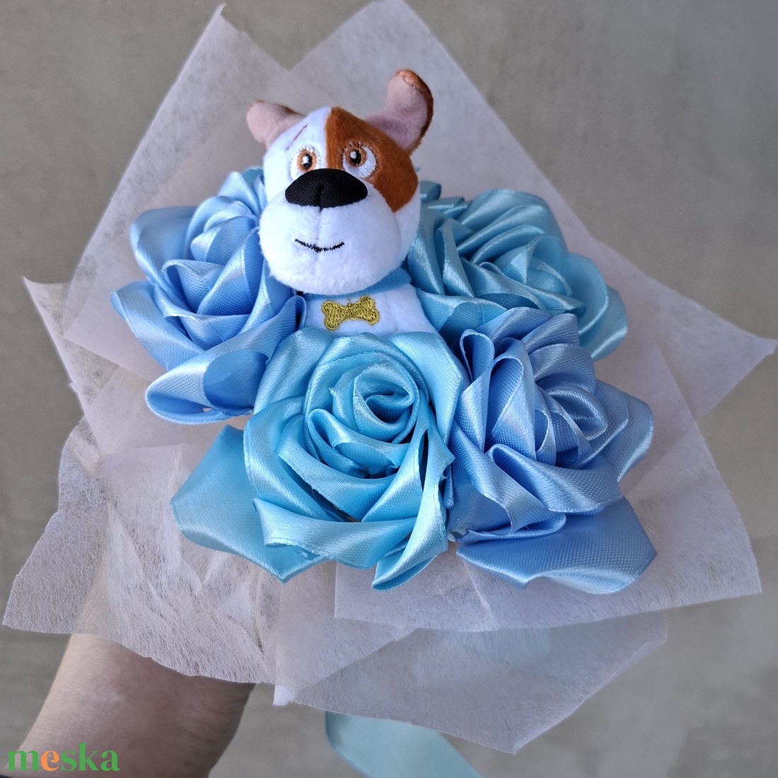 Mini ballagási csokor - otthon & életmód - virágdekoráció - virágok - virágcsokor - Meska.hu