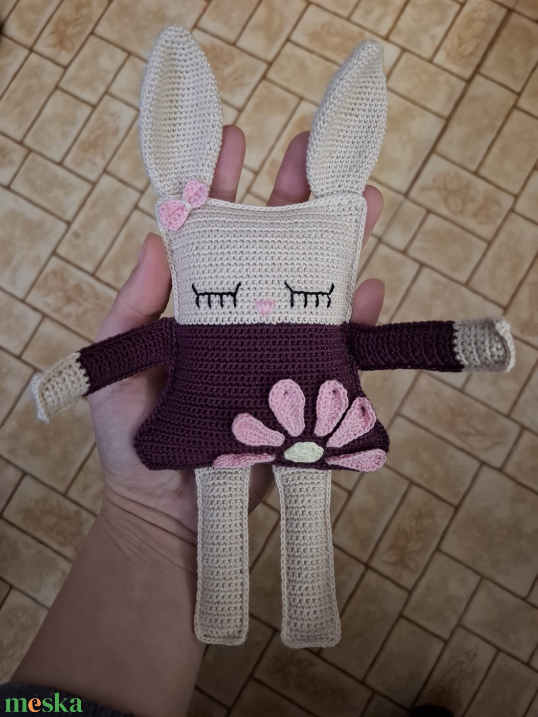 Rongyi nyuszi - játék & sport - plüssállat & játékfigura - nyuszi - Meska.hu