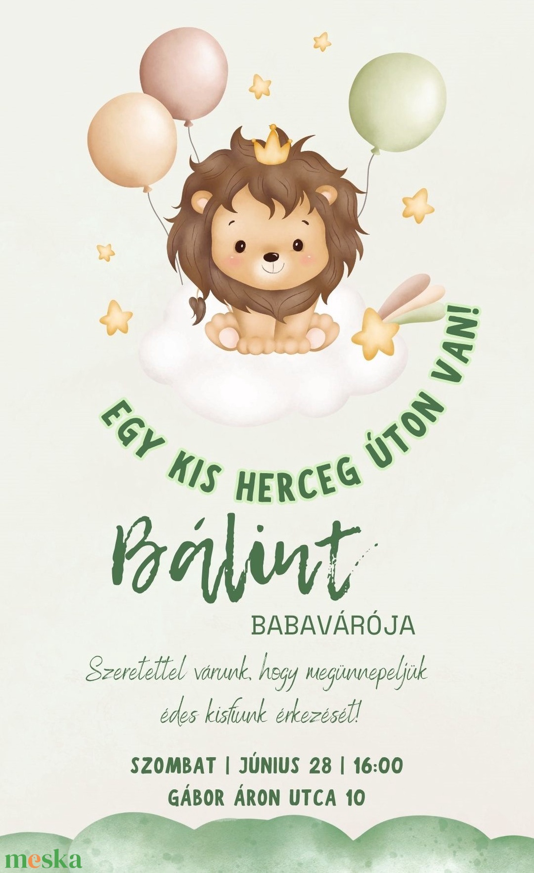 Stílusos babaváró meghívó - Egy kis Herceg úton van! - otthon & életmód - papír, írószer - ajándékozás kellékei - meghívó - Meska.hu Stílusos babaváró meghívó - Egy kis Herceg úton van! - otthon & életmód - papír, írószer - ajándékozás kellékei - meghívó - Meska.hu