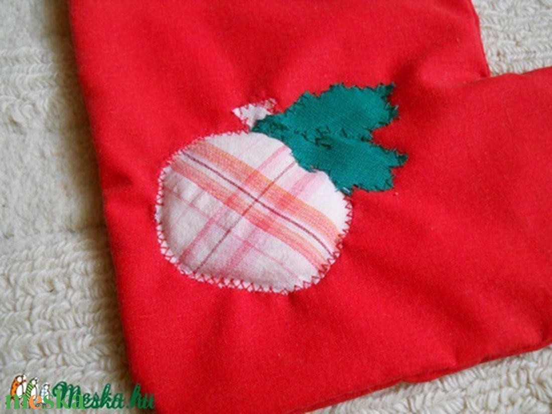 Karácsonyi csizma - karácsony - karácsonyi lakásdekoráció - karácsonyi lakásdíszek - Meska.hu