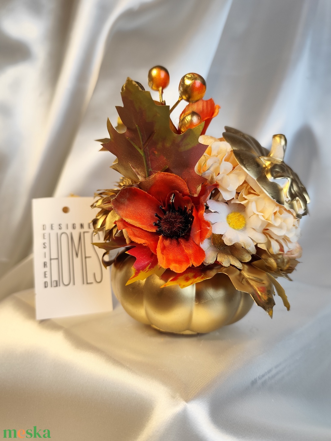 Őszi asztali disz - otthon & életmód - dekoráció - asztal és polc dekoráció - asztaldísz - Meska.hu