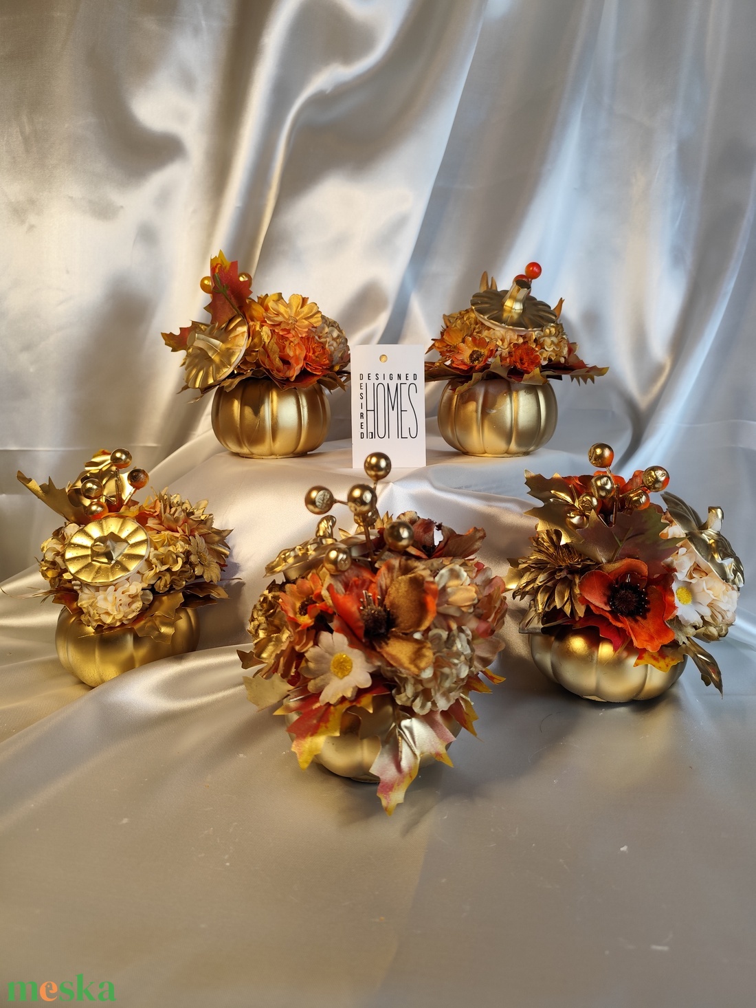 Őszi asztali disz - otthon & életmód - dekoráció - asztal és polc dekoráció - asztaldísz - Meska.hu